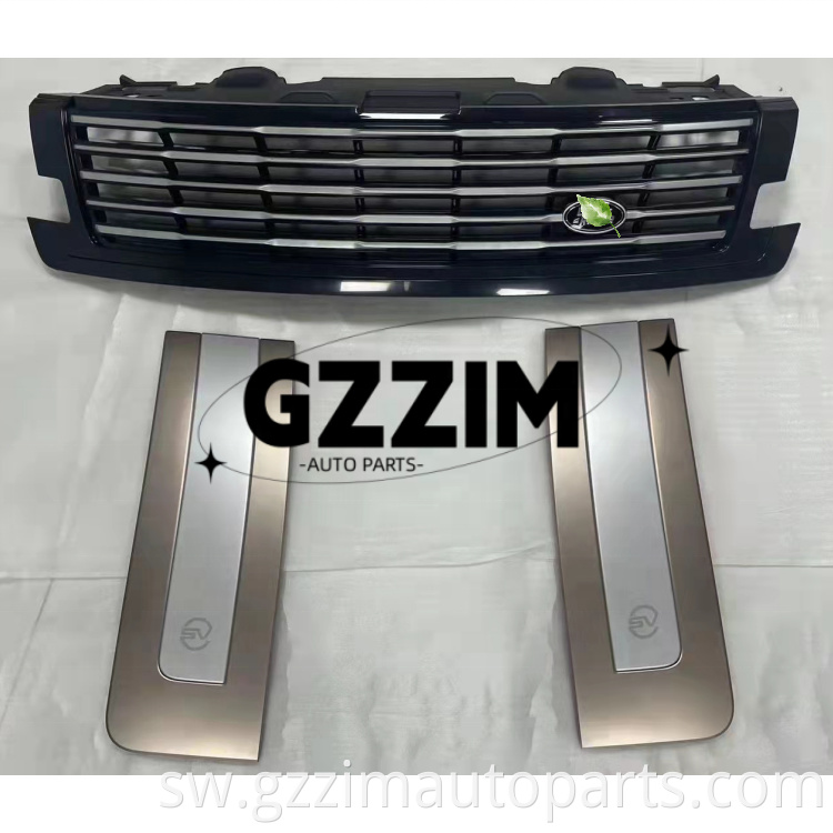 Sehemu za gari grille abs grille ya mbele ya plastiki kwa range rover 2023